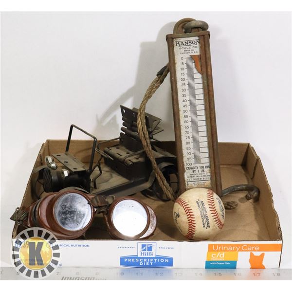 ANTIQUE MODEL-A  REPLICA , BASEBALL, &HANSEN SCALE