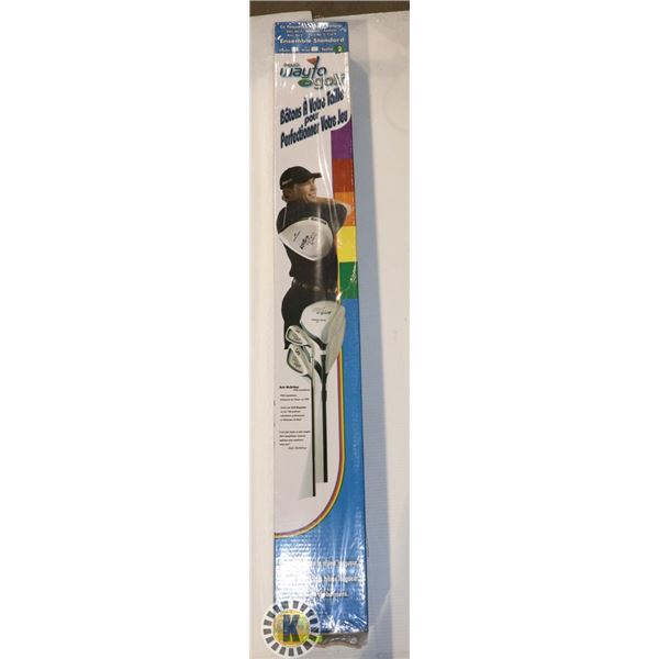 SET OF WAY TO GOLF CLUBS (7 CLUB SET) SIZE 2