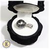 Image 1 : SILVER GENUINE TAHITION PEARL 12-33MM AND CZ