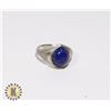 Image 1 : SILVER LAPIS(4.8CT) RING