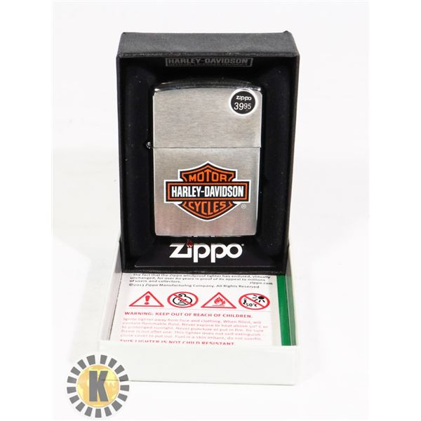 HARLEY DAVIDSON MOTORCYCLE ZIPPO LIGHTER