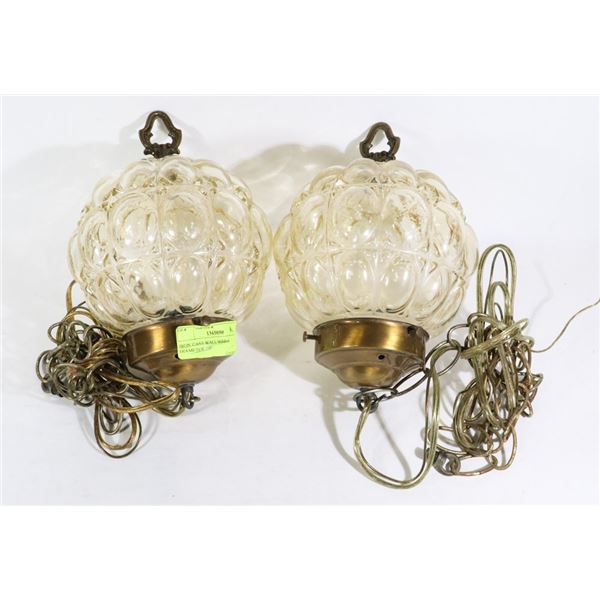 LOT OF 2 VINTAGE SWING LAMPS