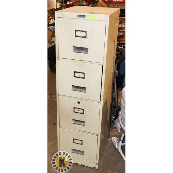 1 LARGE FILING CABINENT52'' BY 15'' BY 18''