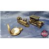 Image 2 : Collector Combo : Pocket Watch "Ship" & 2 Pencil Sharpeners (Train & Car)