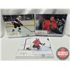 Image 1 : Upper Deck Hockey Card "Be A Player" Player Signature Portraits (3 Cards) : Cam Ward, Cam Barker & D