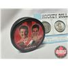 Image 2 : Hockey Collector Combo: 2002 McDonald's Puck (Mario Lemieux/Scott Niedermayer); 1972 Canada-Russia H