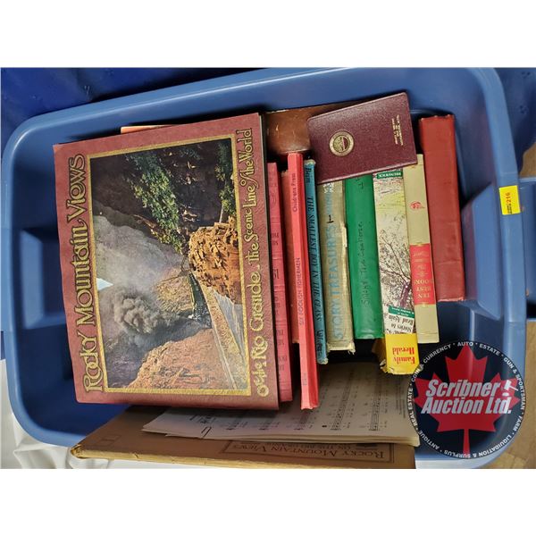 Tote Lot of Antique Books:  Variety 21 Hardcovers & 5 Softcovers (SEE PICS!)