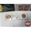 Image 2 : 1939 Collector Combo: 1939 Medallions (3); Canada 1939 Coin Set & The Royal Visit of 1939 Stamps & P