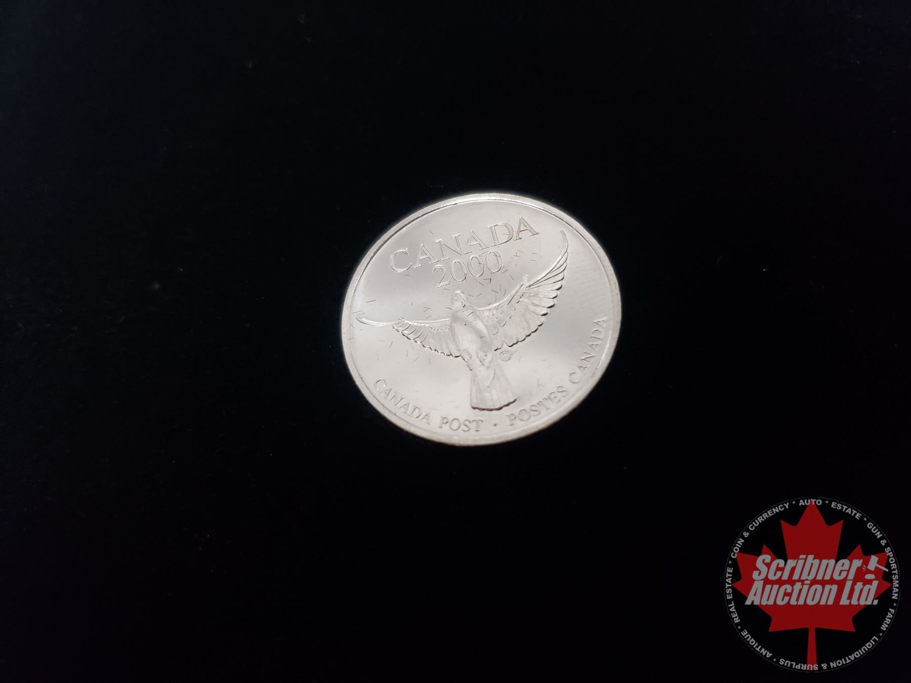 The Official Millennium Keepsake by Canada Post Coin & Stamp Set The Official Millennium Keepsake by Canada Post Coin & Stamp Set