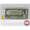 Image 1 : Canada $1 Bill 1954DF "Devils Face" : Beattie/Coyne S/N#MA6822550