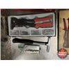 Image 2 : Tray Lot: Riveter, Revolving Punch Pliers, etc