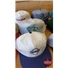 Image 3 : Tray Lot: Hats (13) Variety of Industrial (Incl: R. Angus CAT, United States Practical Shoot Assoc, 