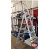 Image 2 : Lite Aluminum 7' Combination Ladder