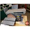 Image 2 : Mastercraft Belt & Disc Sander on Stand c/w: Extra Sandpaper (47"H Total)