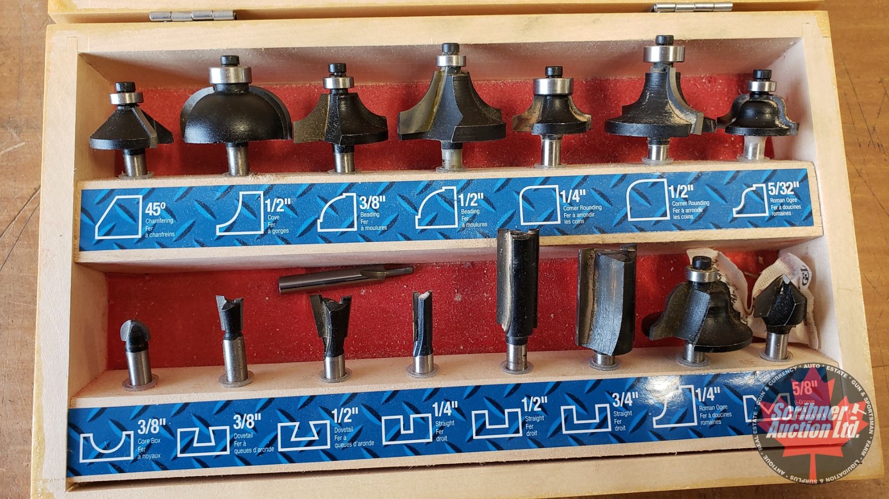 Mastercraft Router Bit Set