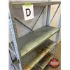 Image 2 : Adjustable Metal Shelving Unit (6 Shelves) (87"H x 36"W x 12"D)