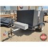 Image 1 : 2009 Snowbear 6' x 4' Utility Trailer w/Plywood Cargo Box) w/Spare Tire (S/N#2SWUW11A59G412639)