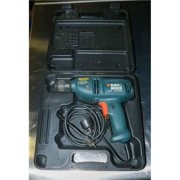 BLACK & DECKER ELECTRIC DRILL