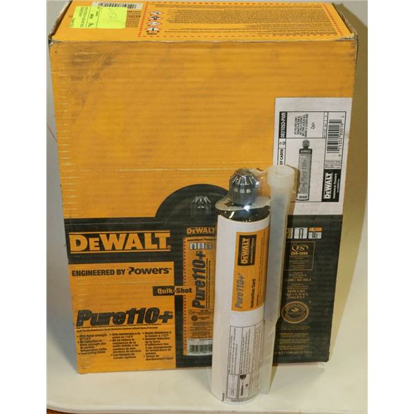 DEWALT PURE110+ QUIK-SHOT HIGH STRENGTH EPOXY