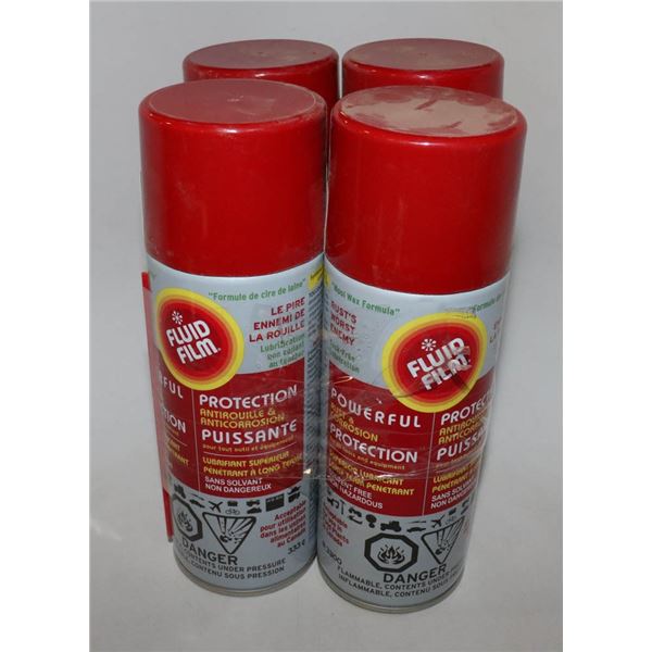 4 CANS OF SPRAYON FLASH FREE ELECTRICAL DEGREASER