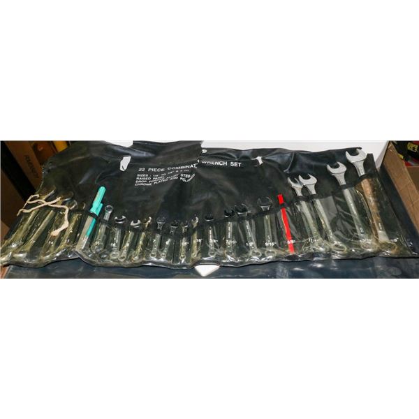 20PC WRENCH SET SAE & METRIC