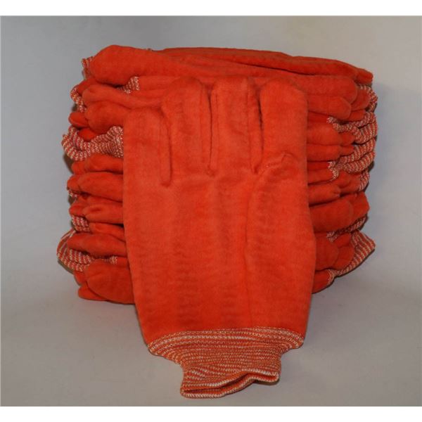 12 PAIRS OF JOMAC WORK KING HEAT RESISTANT GLOVES