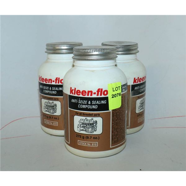 KLEEN FLO ANTI SEIZE & SEALING COMPOUND BUNDLE OF