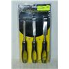 Image 1 : 3PC WOOD CHISEL SET