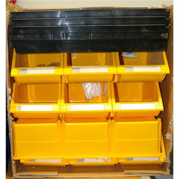 LARGE LOT OF KLETON PART STORAGE BINS