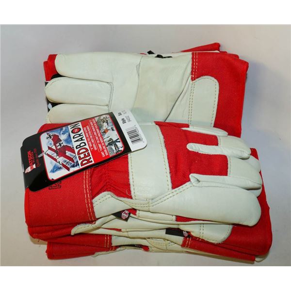 BUNDLE OF XL RED BARON INSULATED WORK GLOVES