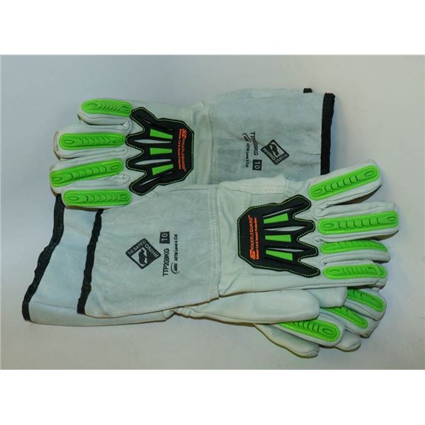 3 PAIRS OF TILSATEC RHINO ASTM LEVEL 4 CUT