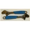 Image 1 : LOT OF 2 AURORA 10" CRESCENT WRENCHS