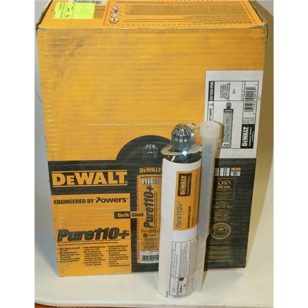 DEWALT PURE110+ QUIK-SHOT HIGH STRENGTH EPOXY