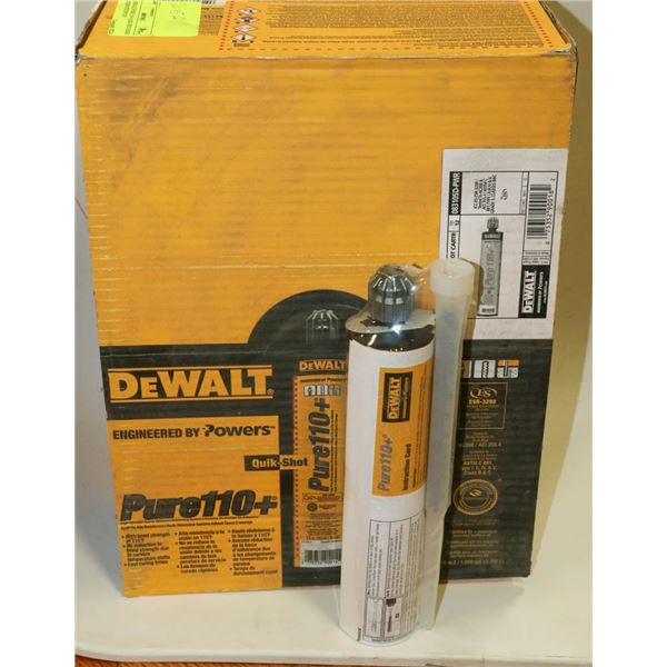 DEWALT PURE110+ QUIK-SHOT HIGH STRENGTH EPOXY