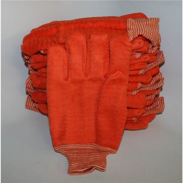 12 PAIRS OF JOMAC WORK KING HEAT RESISTANT GLOVES