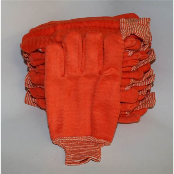 12 PAIRS OF JOMAC WORK KING HEAT RESISTANT GLOVES