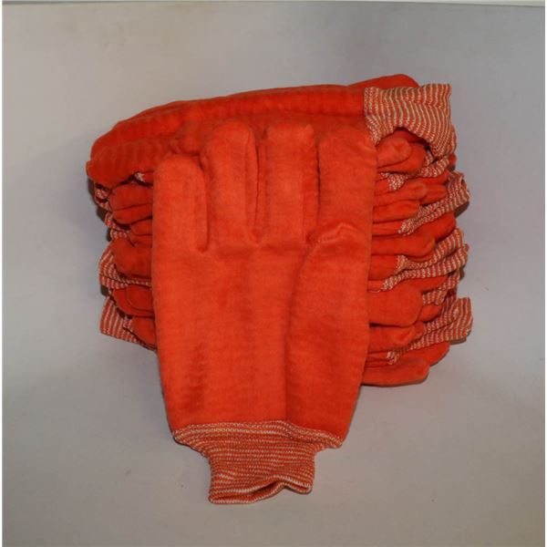 12 PAIRS OF JOMAC WORK KING HEAT RESISTANT GLOVES