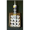 Image 1 : CASE OF 12 TUBES WHITE LIGHTNING SILICONE RTV
