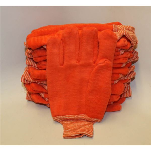 12 PAIRS OF JOMAC WORK KING HEAT RESISTANT GLOVES