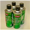 Image 1 : 4 CANS OF CRC POWER LUBE W/ PTFE 311G PER CAN