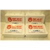 Image 1 : BOX OF 4 FIRST AID KITS