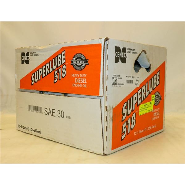 CASE OF CENEX SUPERLUBE 518 HEAVY DUTY DIESEL