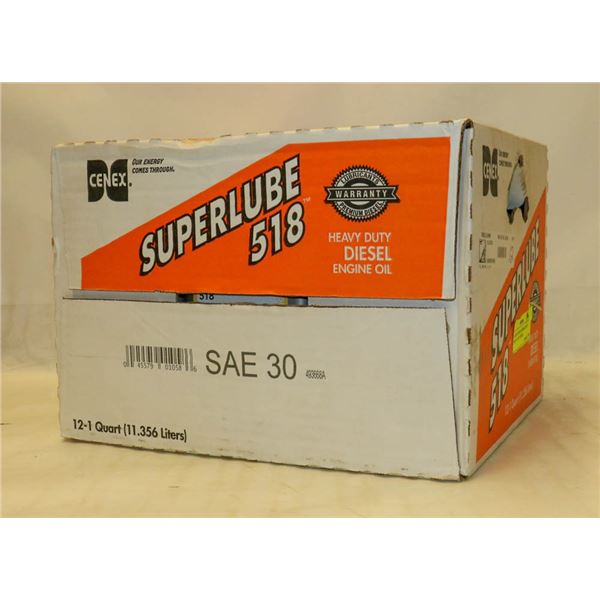 CASE OF CENEX SUPERLUBE 518 HEAVY DUTY DIESEL