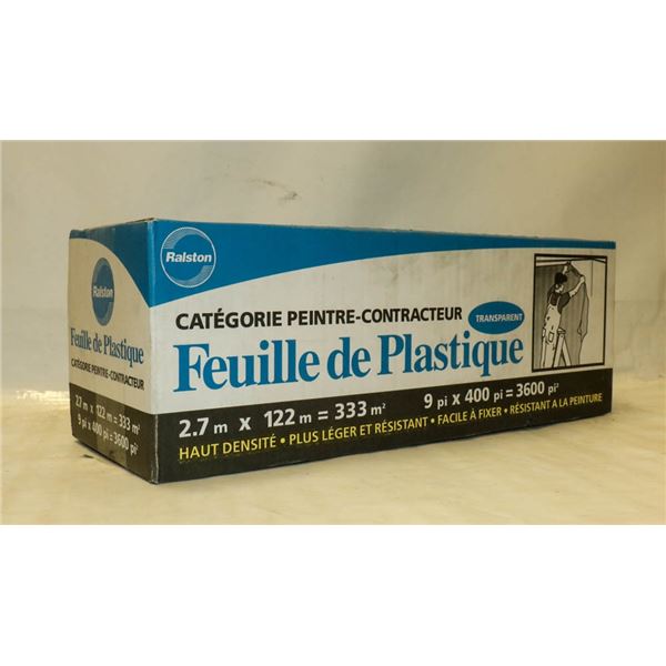 RALSTON PAINTER CONTRACTOR GRADE PLASTIC SHEETS