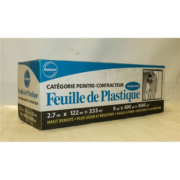 RALSTON PAINTER CONTRACTOR GRADE PLASTIC SHEETS