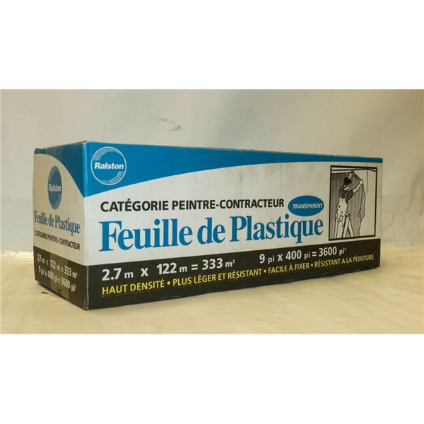 RALSTON PAINTER CONTRACTOR GRADE PLASTIC SHEETS
