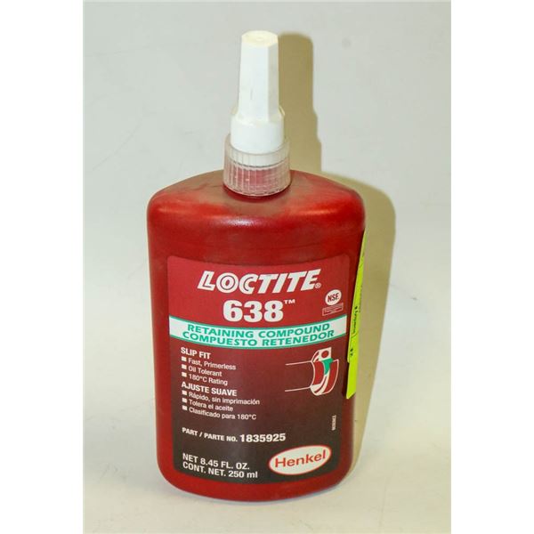 LOCTITE 638 RETAINING COMPOUND 250ML