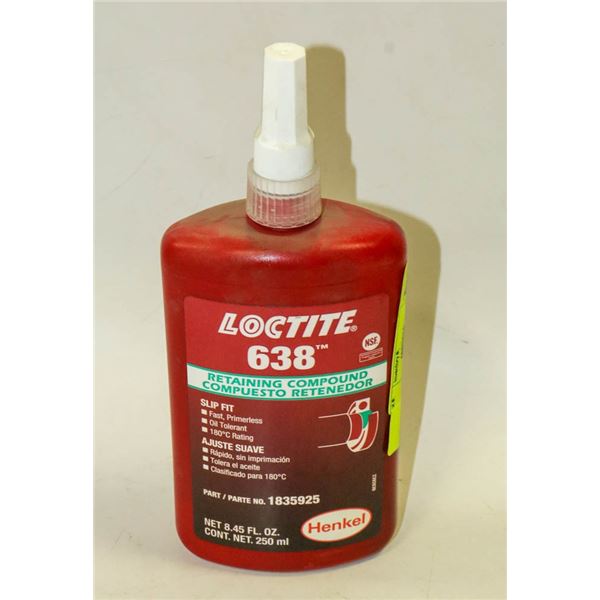 LOCTITE 638 RETAINING COMPOUND 250ML