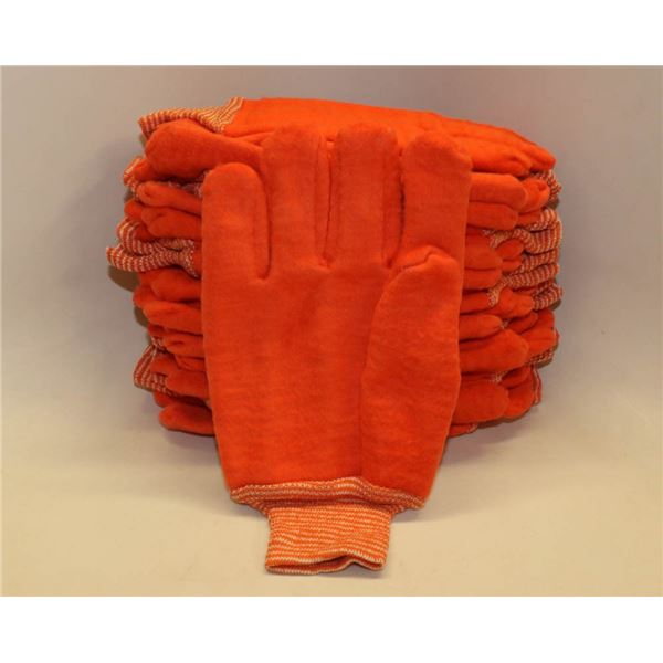 12 PAIRS OF JOMAC WORK KING HEAT RESISTANT GLOVES