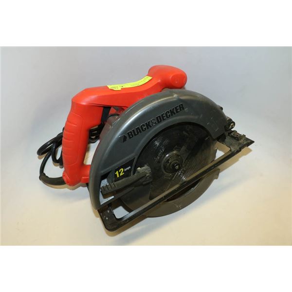 BLACK & DECKER 12AMP CIRCULAR SAW